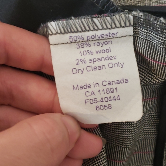 PLUM Zena wide leg Pinstripe Trousers - Picture 4 of 8